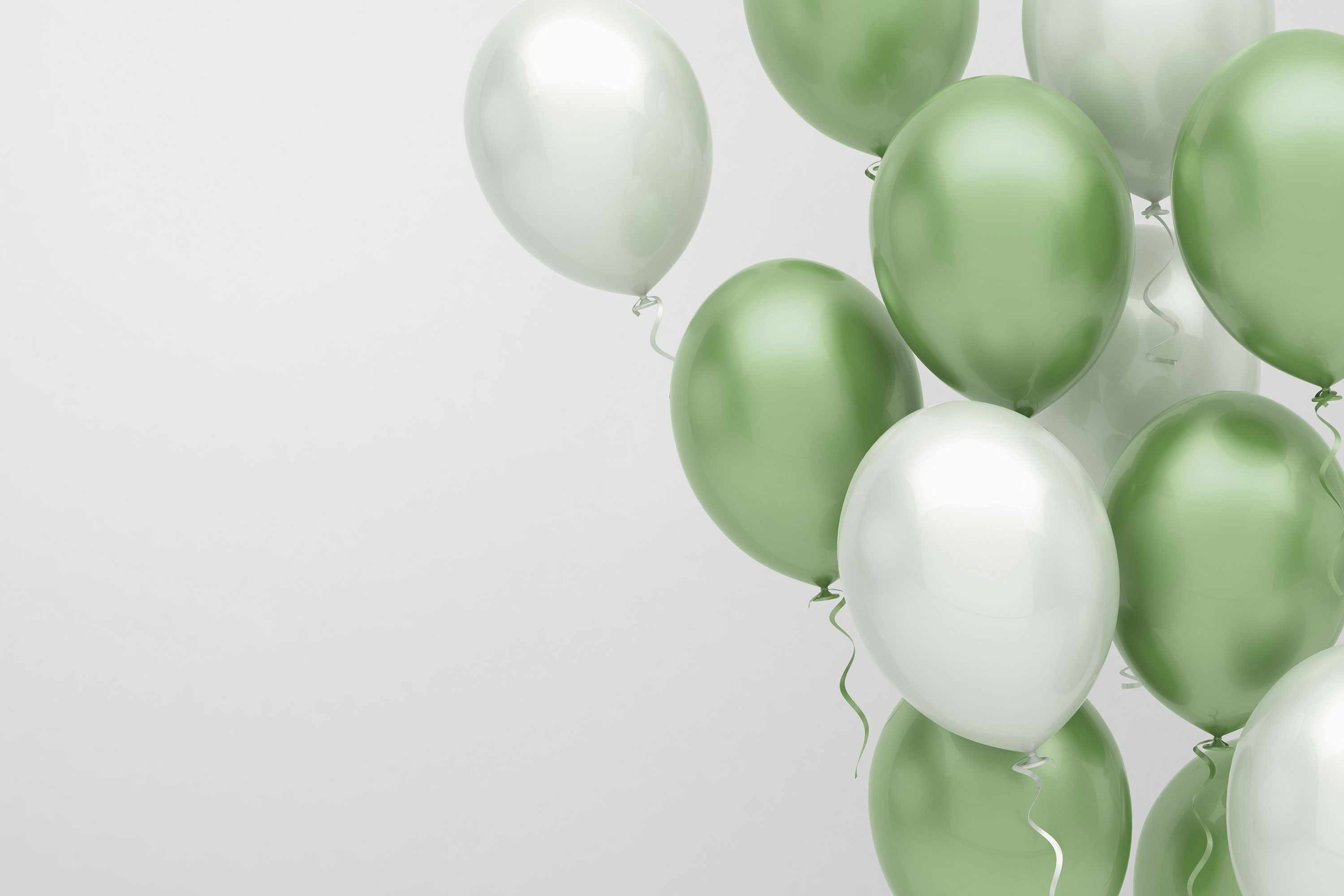 Verschiedene Ballone